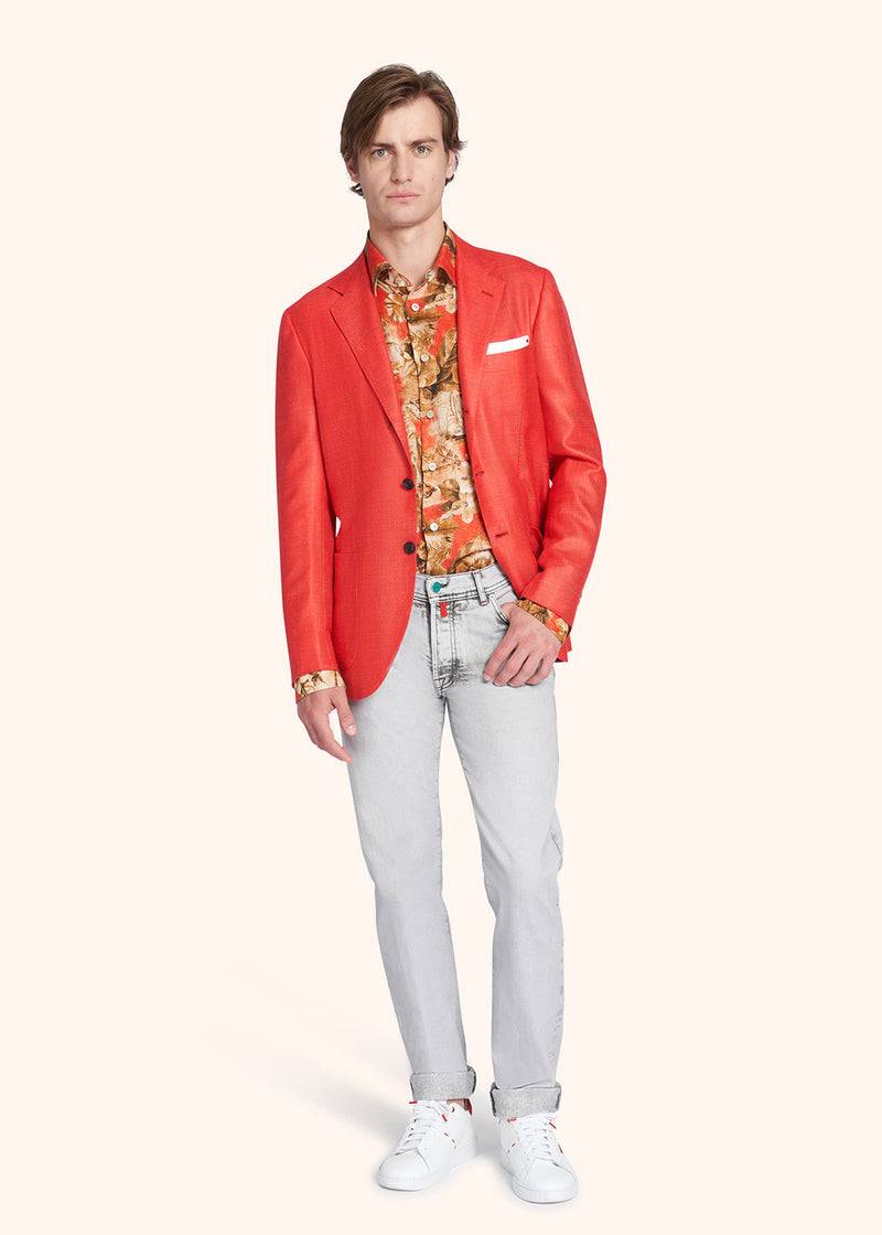 Kiton PANTALONI COTONE UPNJSMJ0782B01 Vendita calda