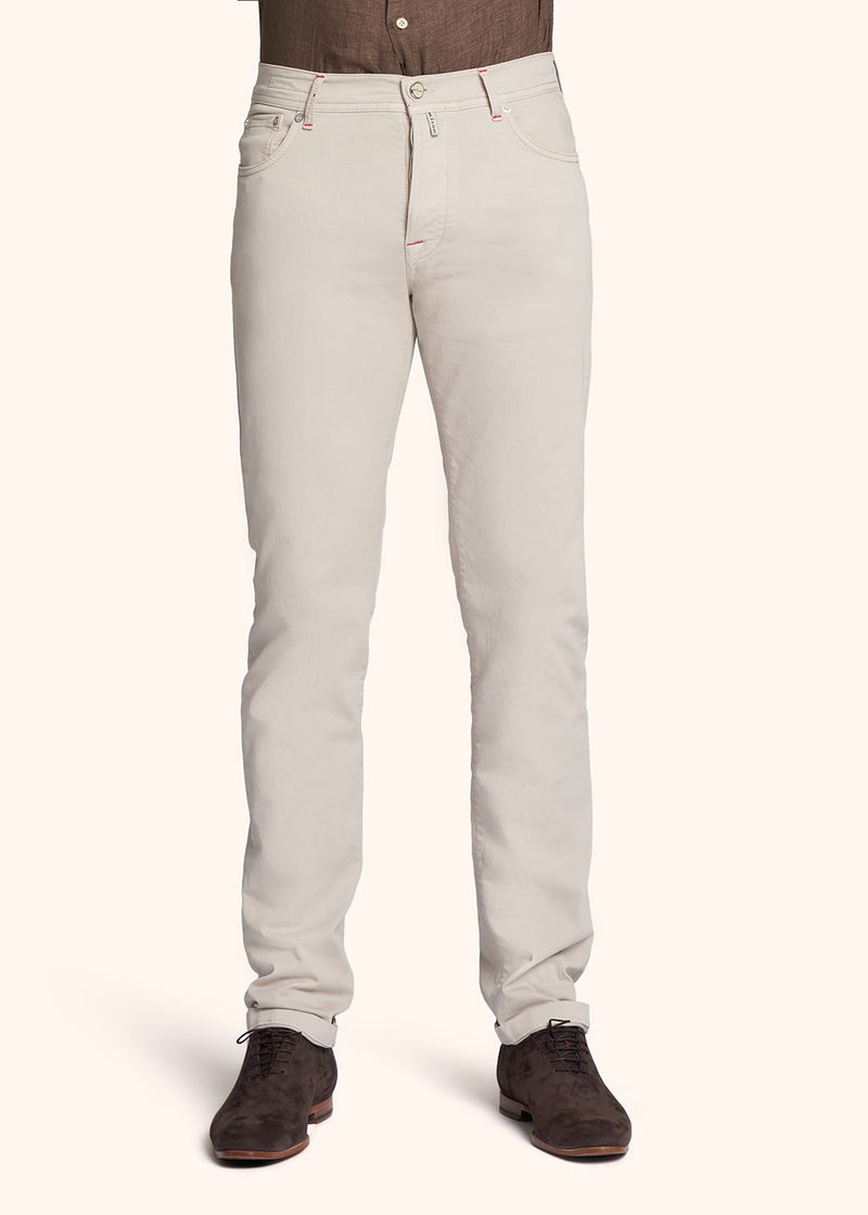 Kiton PANTALONI COTONE UPNJSMJ0738B04 Offerta migliore