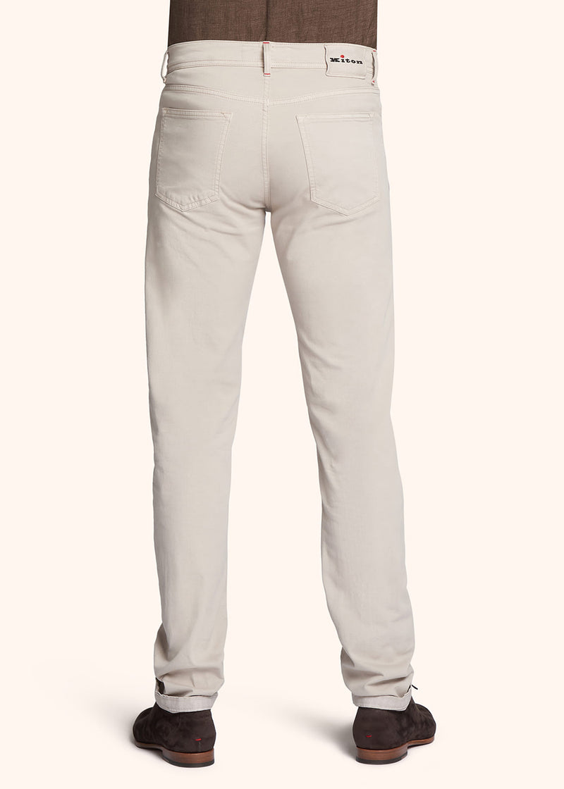 Kiton PANTALONI COTONE UPNJSMJ0738B04 Offerta migliore