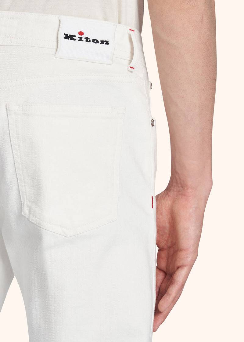 Kiton PANTALONI COTONE UPNJSMJ0737B13 Latest fashion