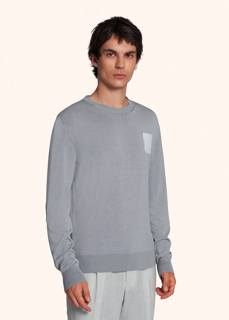 Kiton MAGLIA GIROCOLLO M/L SETA UMK039001 Nuovi prodotti