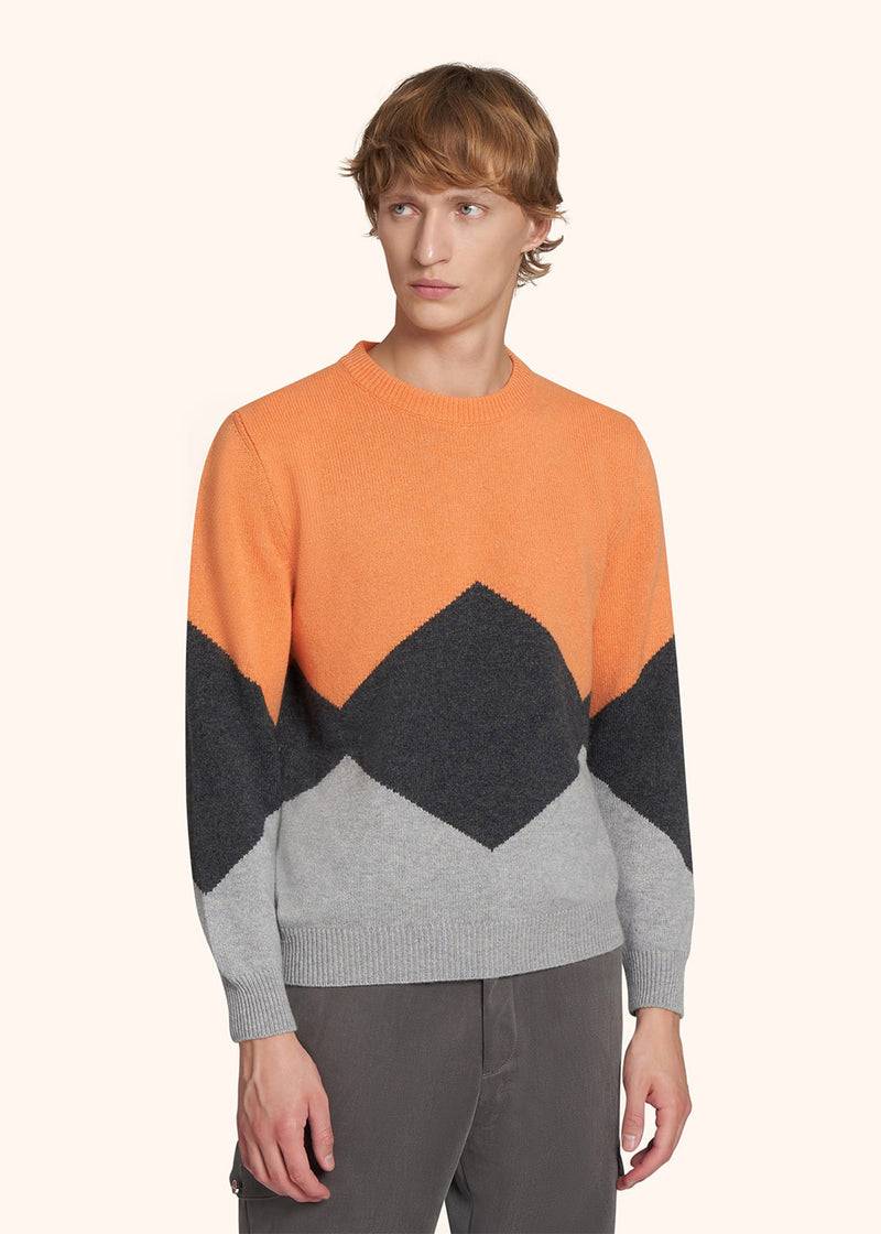 Kiton MAGLIA GIROCOLLO CASHMERE UK1468W23V170 Liquidazione