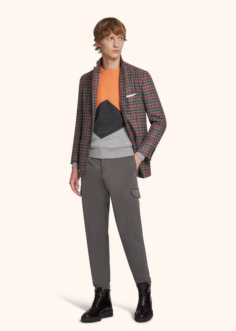 Kiton MAGLIA GIROCOLLO CASHMERE UK1468W23V170 Liquidazione