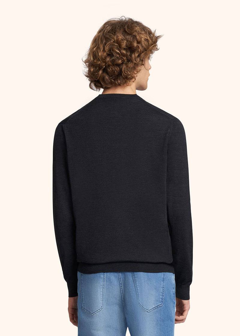 Kiton MAGLIA SCOLLO V LANA UK8651015 Offerte speciali
