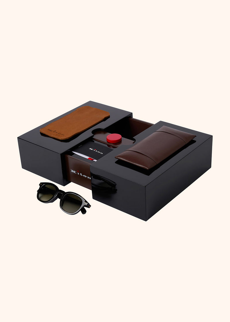 Kiton PATHOS - OCCHIALI IN CORNO UOC003H7 Sconti VIP