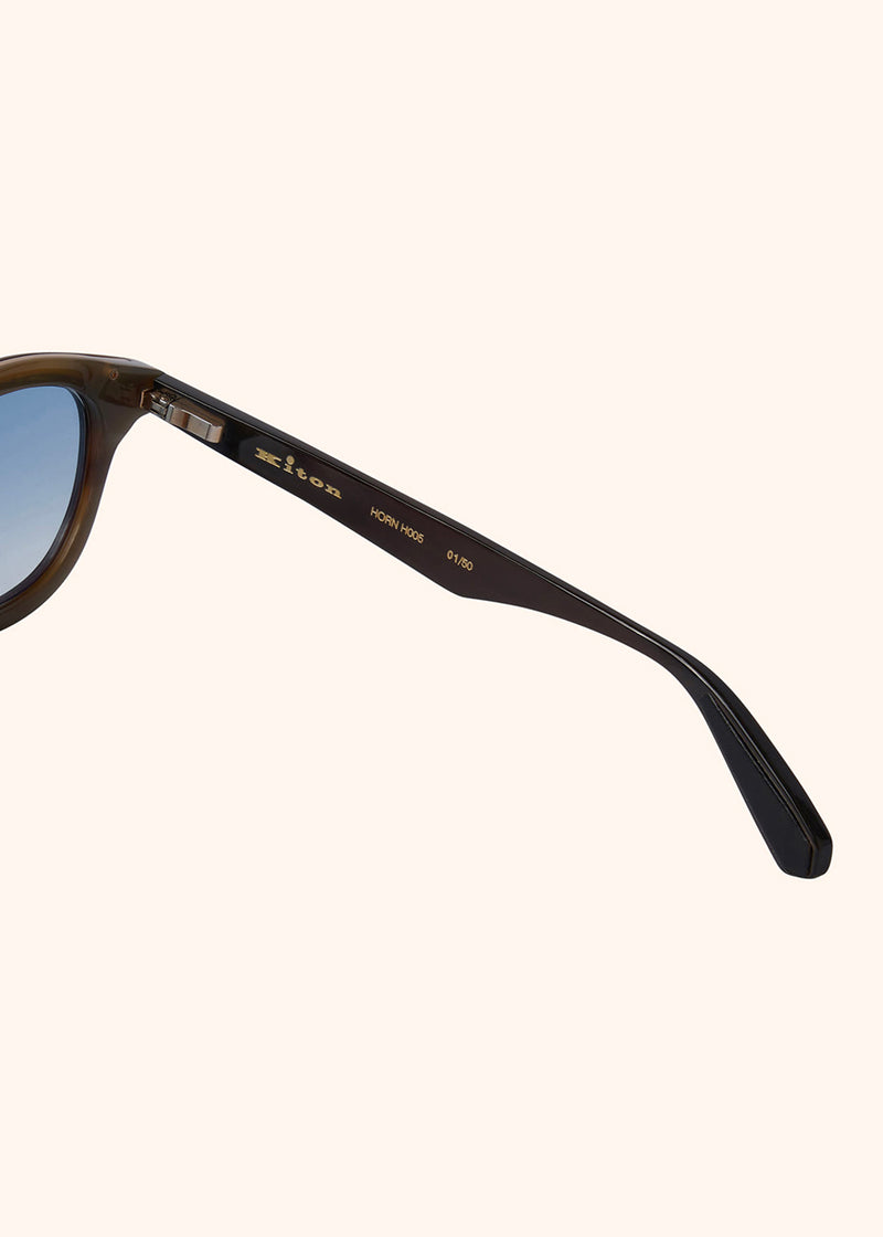 Kiton PATHOS - OCCHIALI IN CORNO UOC003H5 Prezzo basso