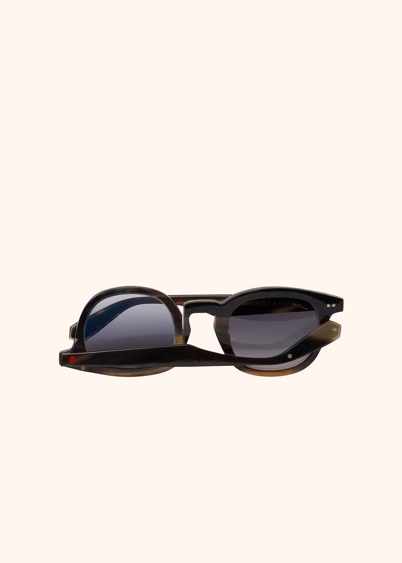 Kiton PATHOS - OCCHIALI IN CORNO UOC003H4 Super Saving Price