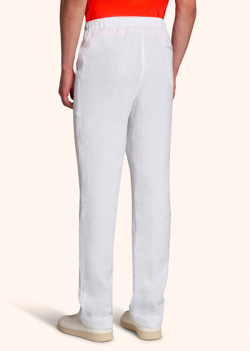 Kiton PANTALONI LINO UPSHORLK06S9801 ACQUISTA ORA