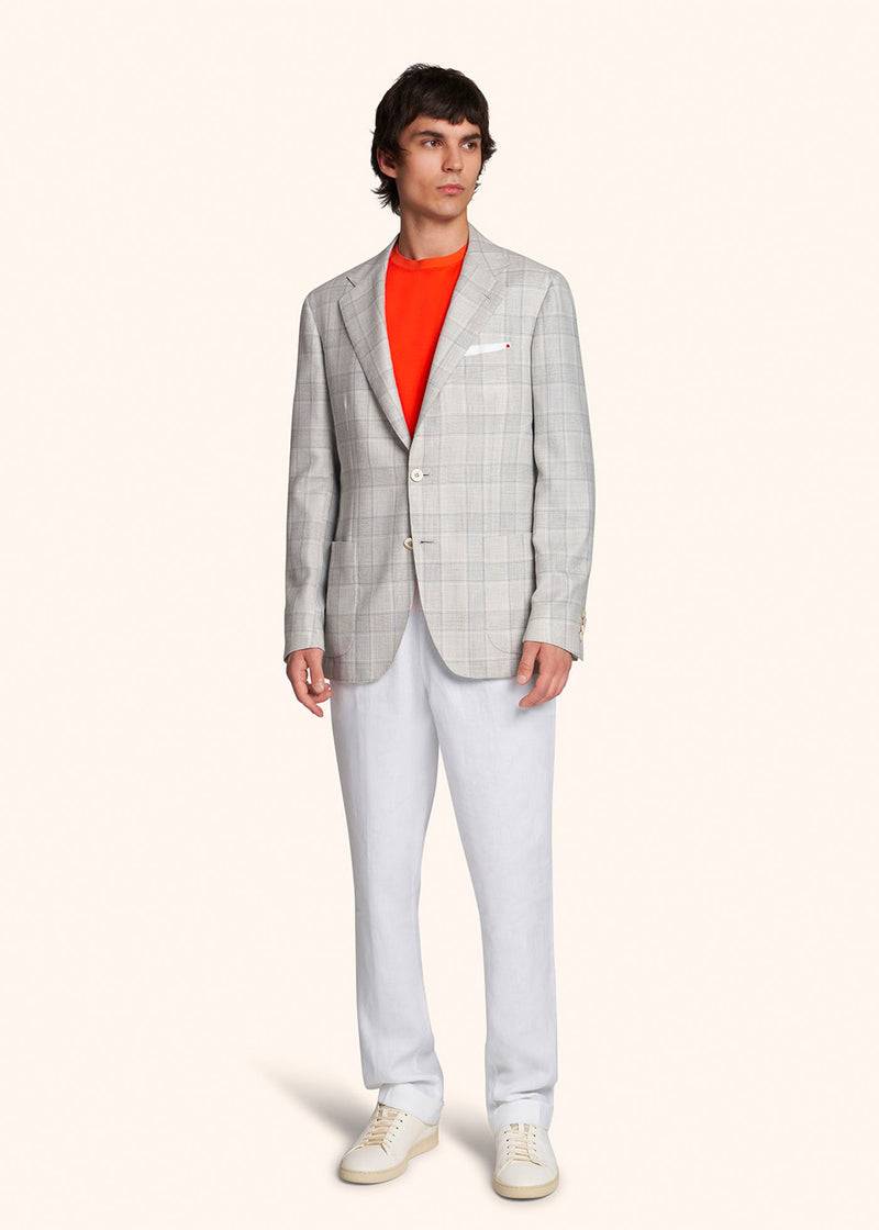 Kiton PANTALONI LINO UPSHORLK06S9801 ACQUISTA ORA