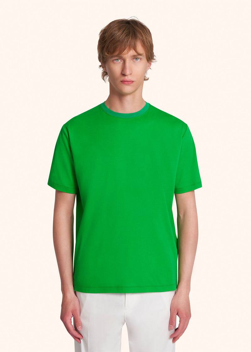 Kiton MILANO - T-SHIRT COTONE UMC023H0880004 Solo un giorno rimasto