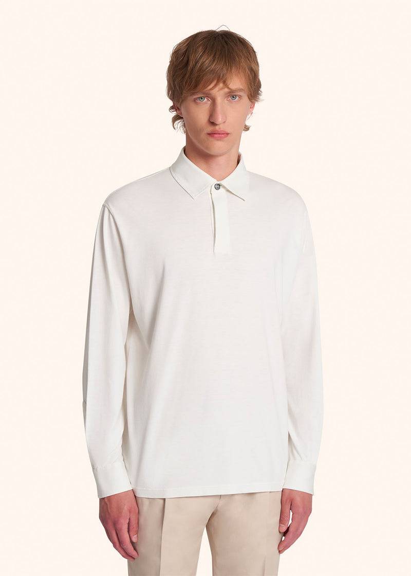 Kiton POLO M/L SETA UMK035705 Enormi sconti