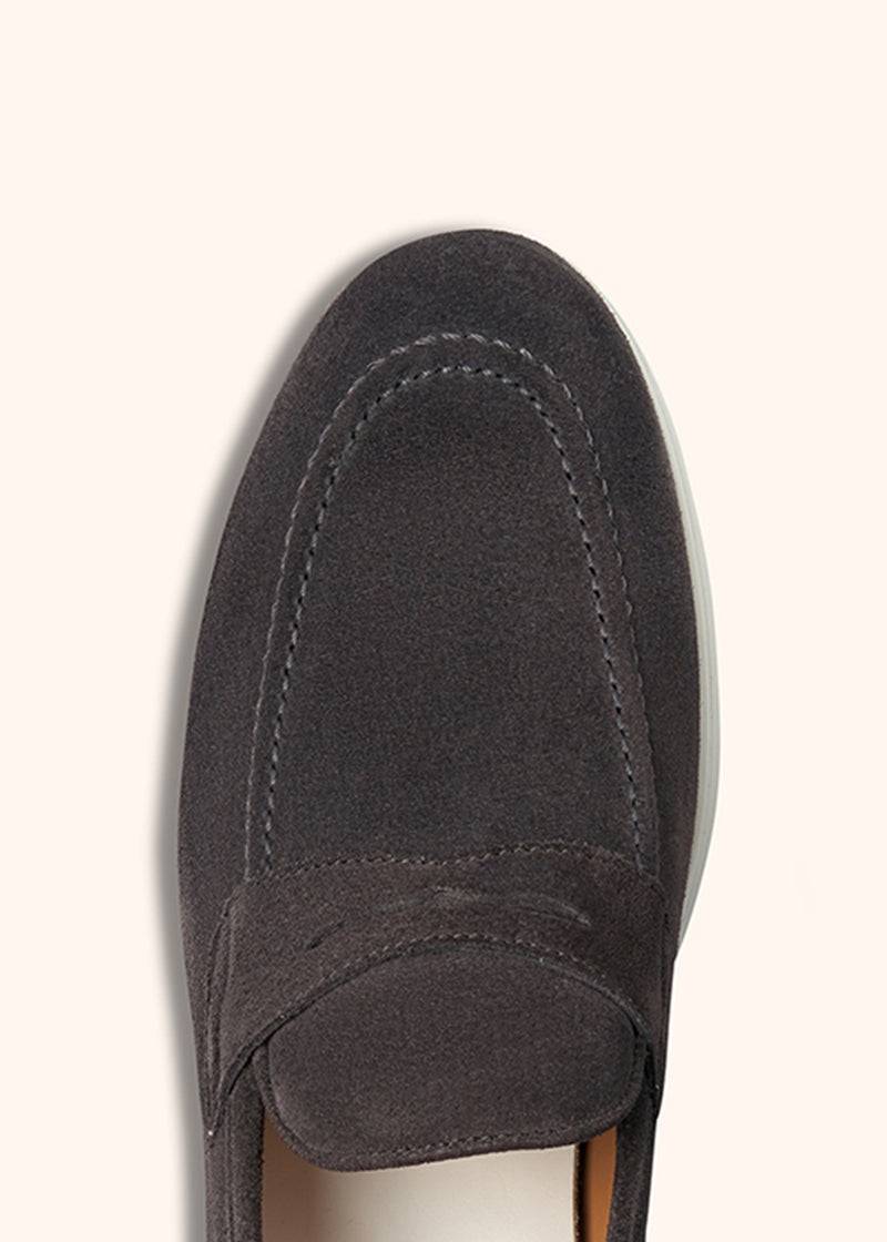 Kiton MOKA - MOCASSINO CALFSKIN USSA075N0097706 In Linea