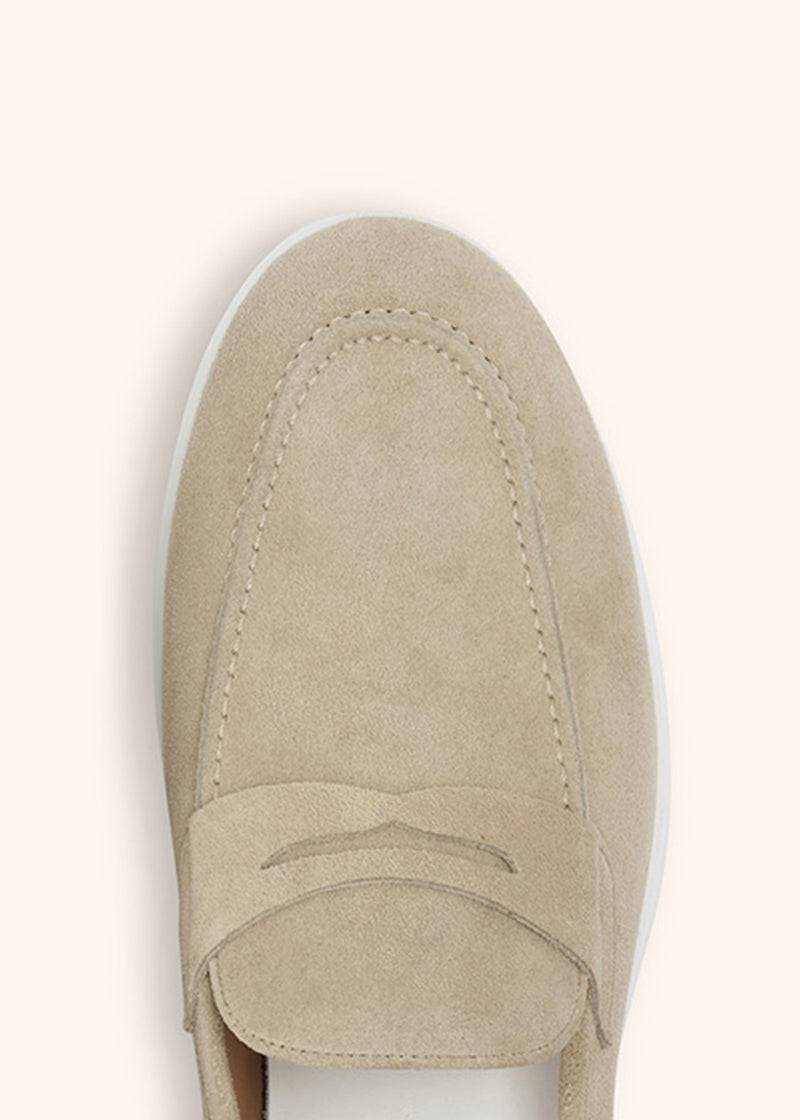 Kiton MOKA - MOCASSINO CALFSKIN USSA075N0097711 Nuovo