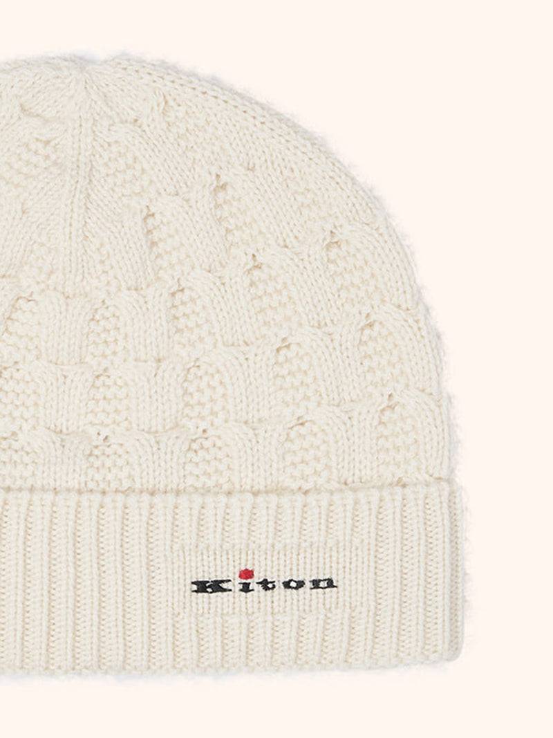 Kiton CAPPELLO BERRETTO IN MAGLIA Cashmere UMK007302 Acquista Ora