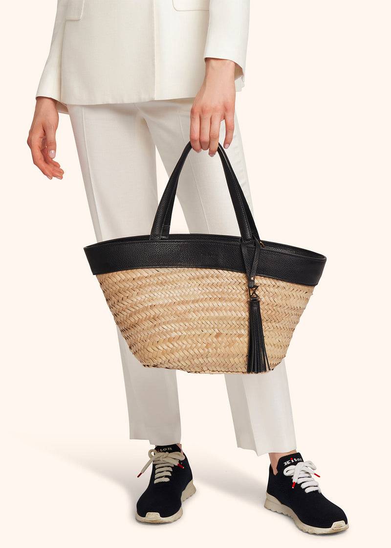 Kiton ARA - BORSA PAGLIA DSSARAN0102103 Promozione Limitata