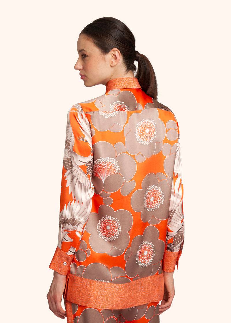 Kiton CAMICIA SETA D57438K0978C16 Novità