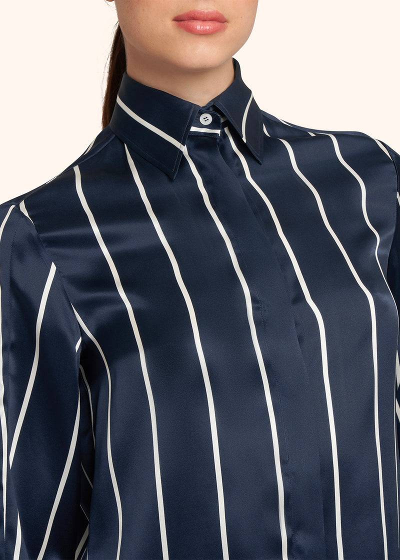 Kiton CAMICIA SETA D55442K0978C05 Sconto