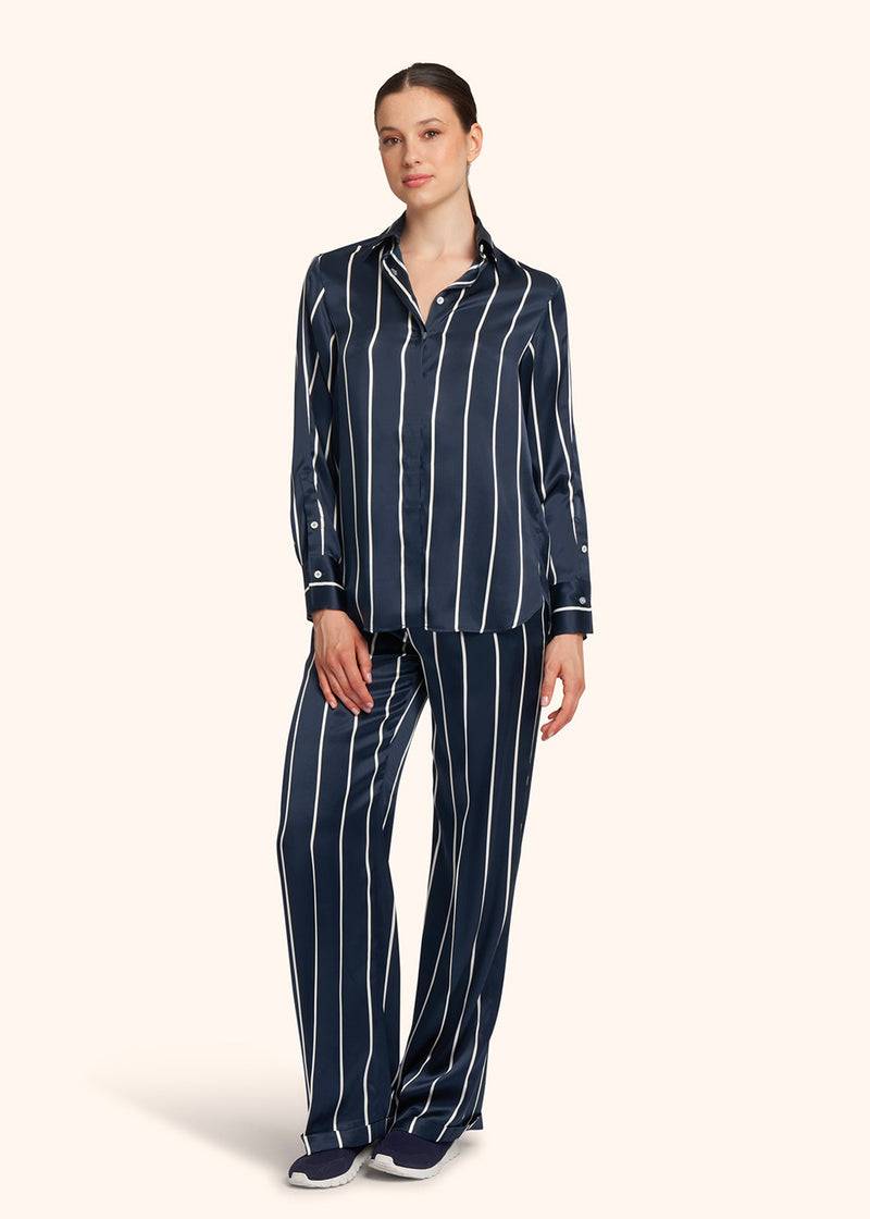 Kiton CAMICIA SETA D55442K0978C05 Sconto