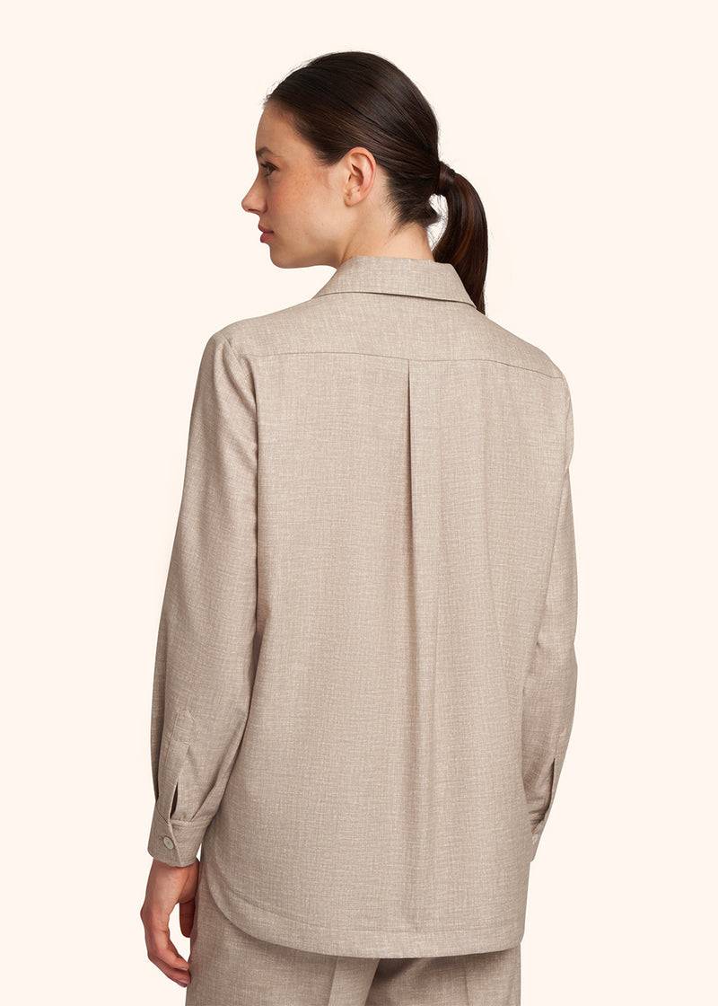 Kiton CAMICIA LANA VERGINE D50429K0627C09 Economico