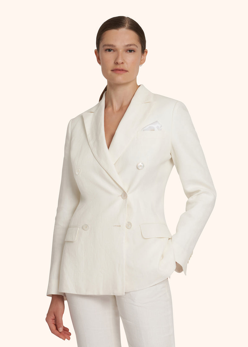 Kiton GIACCA LINO D46523K0939B02 Vendite stagionali