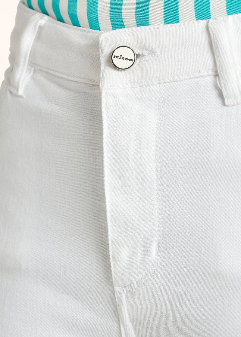 Kiton PANTALONI JNS Cotone DJ51101X08T5101 Offerta per la Festa della Mamma