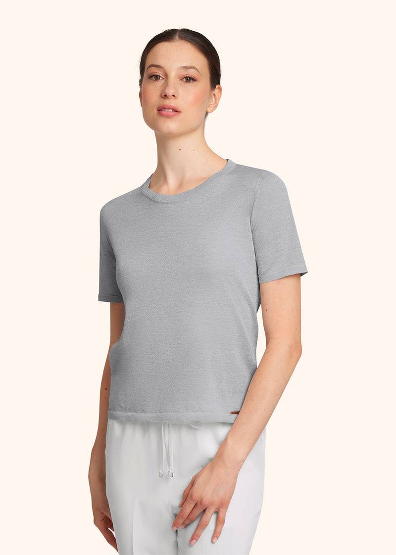 Kiton MAGLIA GIROCOLLO SETA D5771900120 Vendita calda