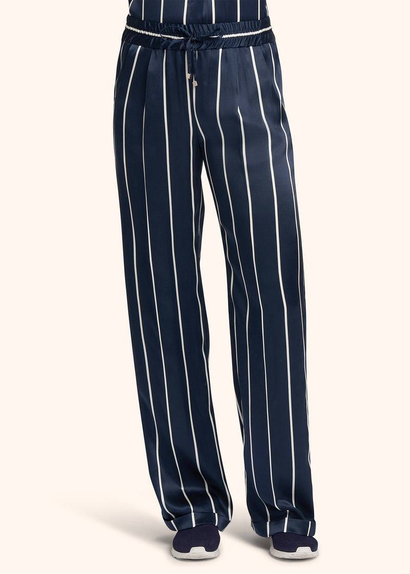 Kiton PANTALONI SETA D56106K0978C05 Offerte stagionali