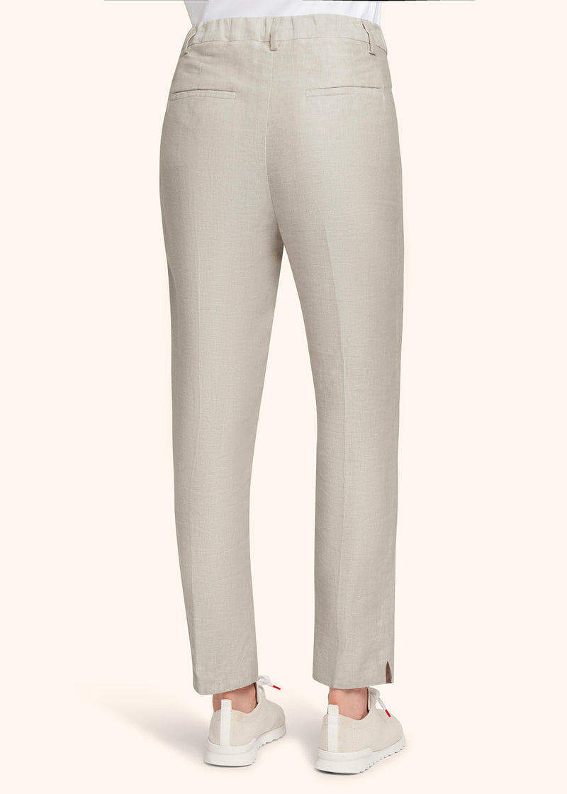 Kiton PANTALONI LINO D55113H0844201 Liquidazione