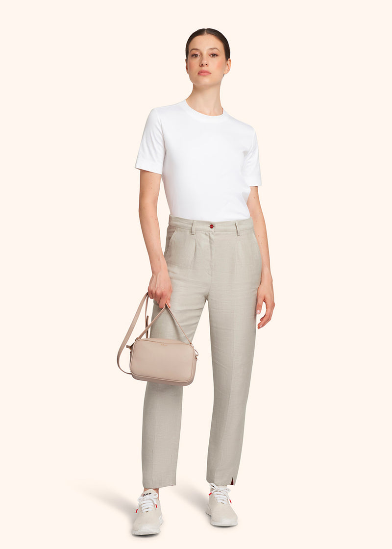 Kiton PANTALONI LINO D55113H0844201 Liquidazione