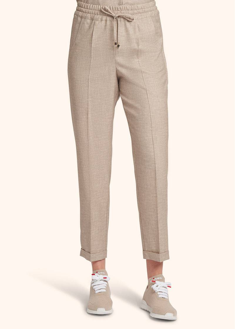 Kiton PANTALONI LANA VERGINE D37102K0627C09 Enormi risparmi