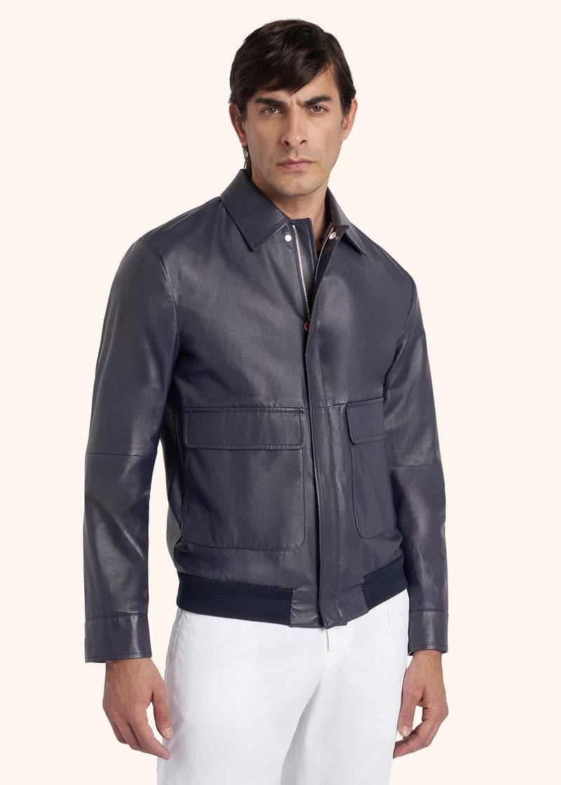 Kiton GIUBBOTTO LAMBSKIN UW1806V0824C15 50% di sconto con spedizione gratuita