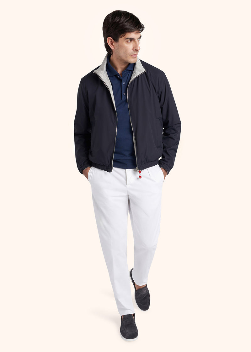 Kiton GIUBBOTTO POLIESTERE UW1731V0834C04 Trasporto libero internazionale