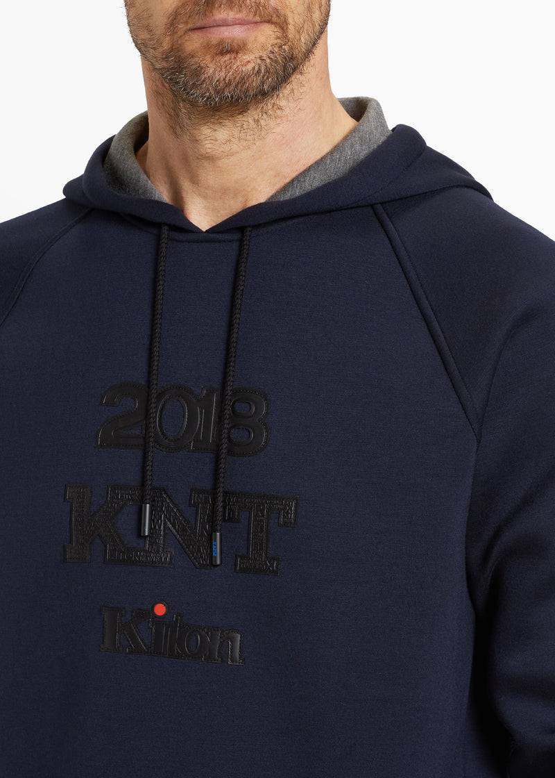 Kiton FELPA C/CAPPUCCIO VISCOSA UMM011602 Consegna Veloce