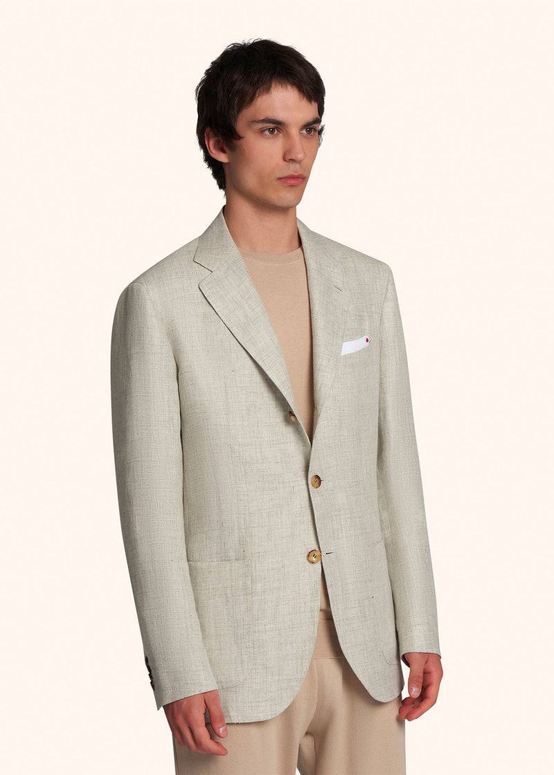 Kiton GIACCA LINO UG89K0667C04 Offerta temporanea