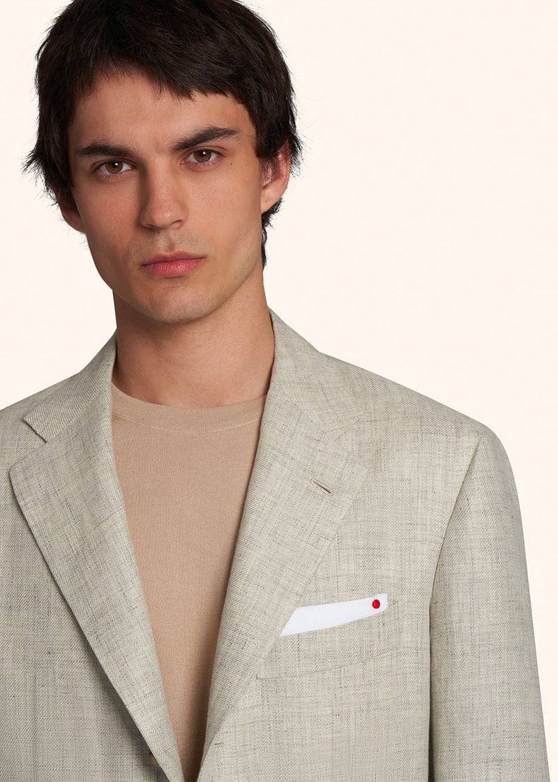 Kiton GIACCA LINO UG89K0667C04 Offerta temporanea