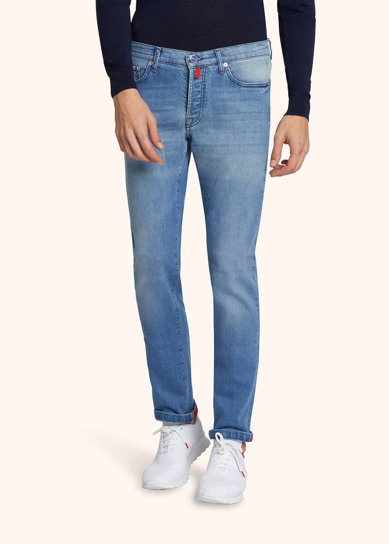 Kiton PANTALONI ULTRA SLIM COTONE UPNJSM2J0763A01 Sconti VIP