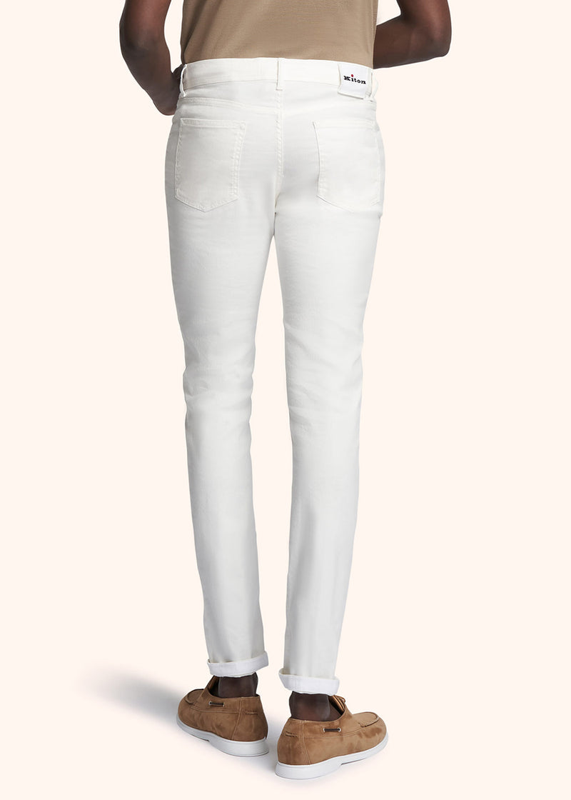Kiton PANTALONI Lino UPNJSMJ0762B13 Prezzo basso