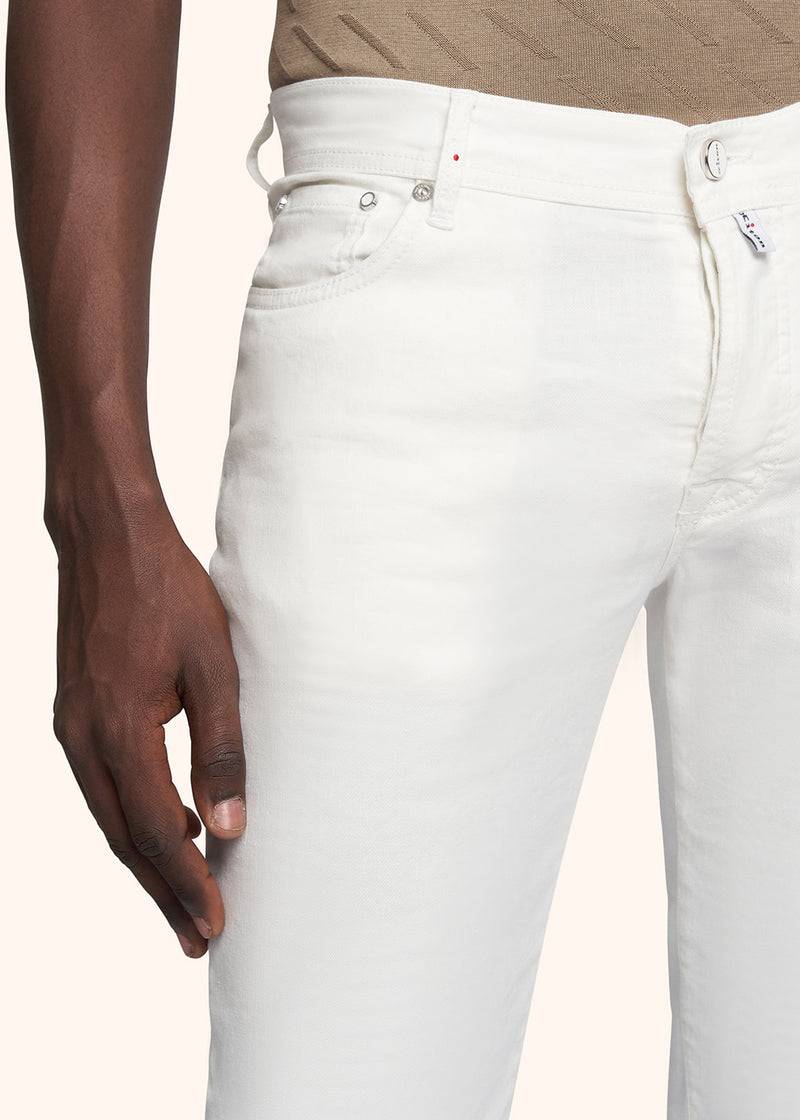Kiton PANTALONI Lino UPNJSMJ0762B13 Prezzo basso