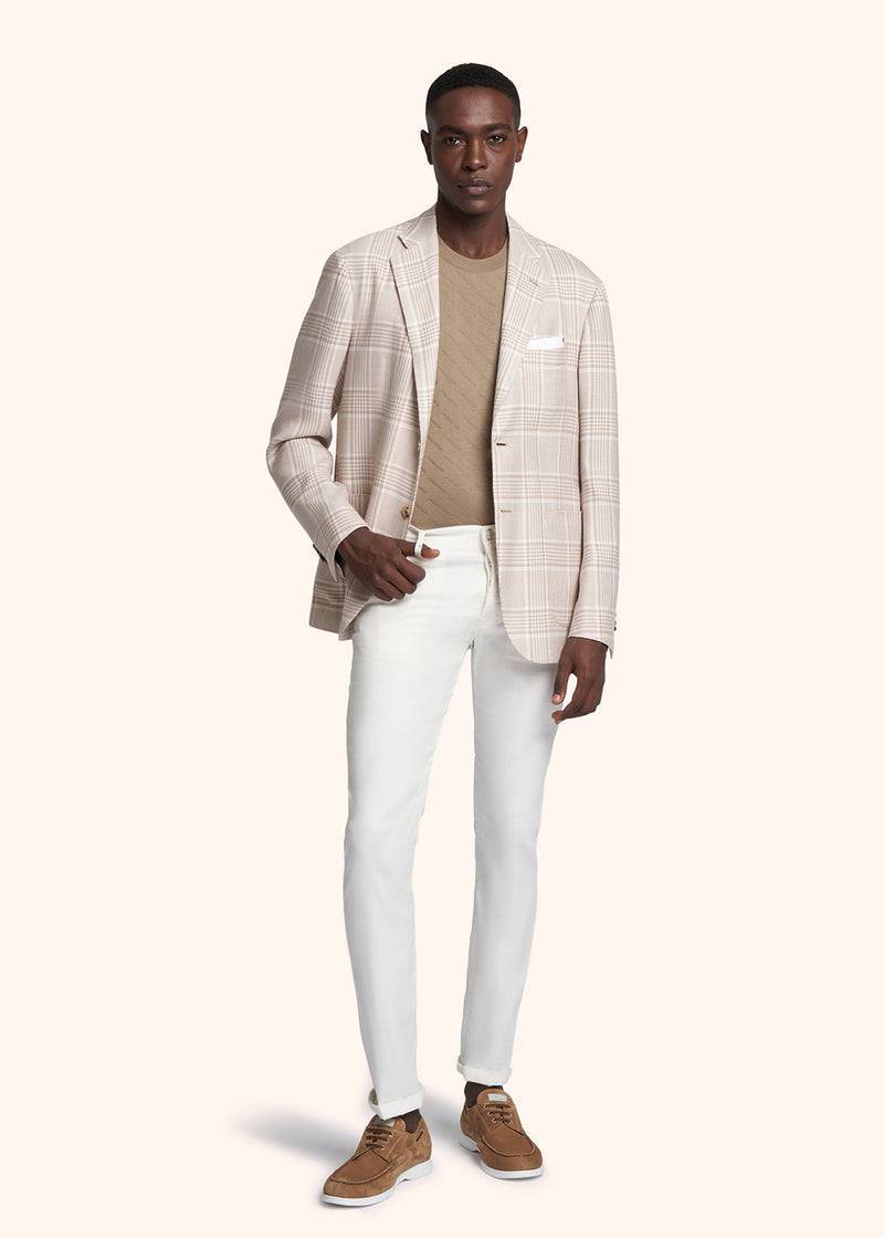 Kiton PANTALONI Lino UPNJSMJ0762B13 Prezzo basso
