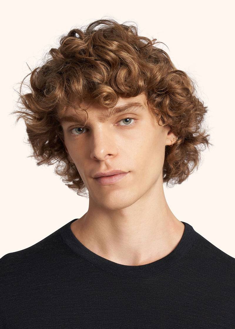 Kiton MAGLIA GIROCOLLO LANA UK8631015 Rilascio limitato
