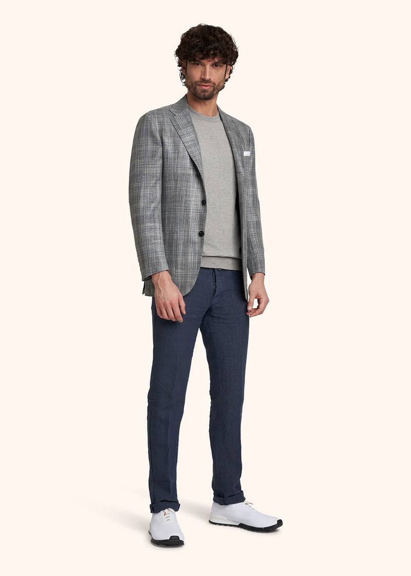 Kiton MAGLIA GIROCOLLO Cotone UK31MUE22K283 Ultimo giorno