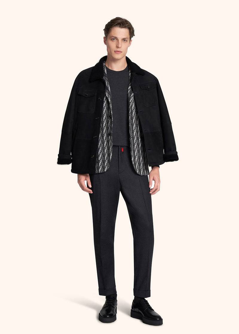 Kiton GIACCA CASHMERE UG89K0107C45 Promozione temporanea