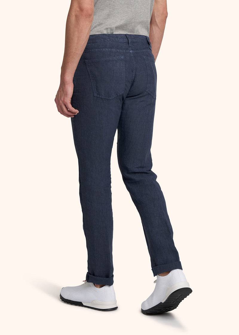 Kiton PANTALONI ULTRA SLIM Lino UPNJSM2J0760A07 Discount Store per i nuovi prodotti