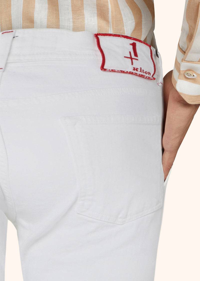 Kiton PANTALONI ULTRA SLIM Cotone UPNJSM2J0774A01 Solo un giorno rimasto