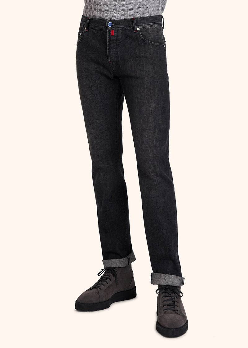 Kiton PANTALONI ULTRA SLIM Cotone UPNJSM2J0329A03 Super sconto