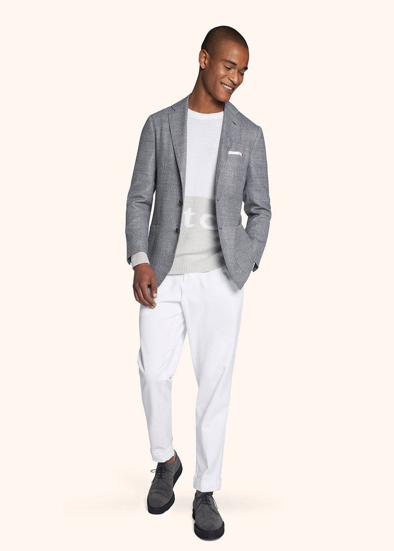 Kiton MAGLIA GIROCOLLO Cashmere UK1309W21V131 Trasporto libero internazionale