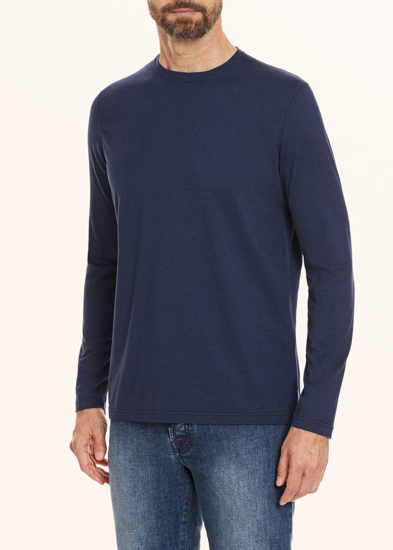 Kiton T-SHIRT M/L COTONE UMK002108 Limitato a 3 giorni