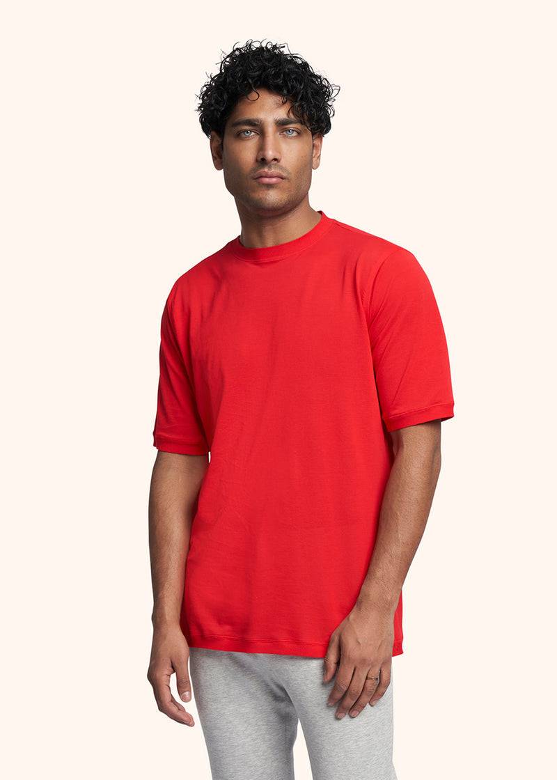 Kiton MAURO - T-SHIRT COTONE UMCMAUH0843703 In Linea