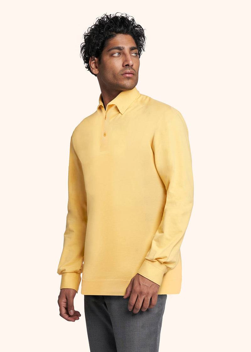 Kiton POLO ML COTONE UK33LE23K158 Vendita
