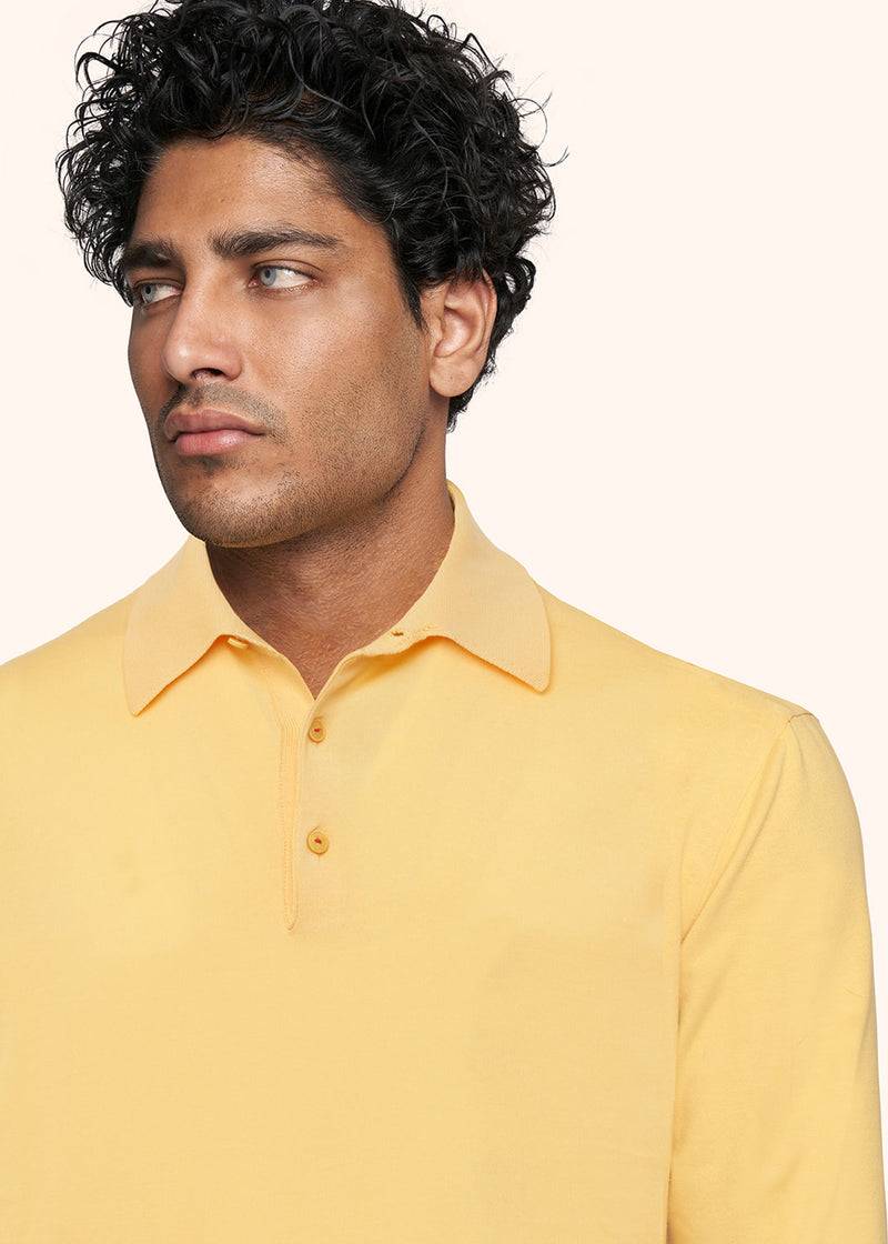 Kiton POLO ML COTONE UK33LE23K158 Vendita